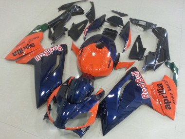 Shop 2006-2011 Aprilia RS125 Motorcycle Fairings - Orange Dark Blue