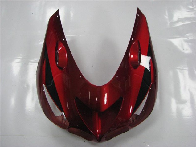 2006-2011 Kawasaki ZX14R ZZR1400 Motorcycle Fairings - Red Black