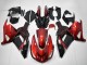2006-2011 Kawasaki ZX14R ZZR1400 Motorcycle Fairings - Red Black