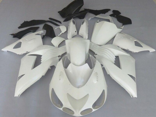 2006-2011 Kawasaki ZX14R ZZR1400 Motorcycle Fairings - Unpainted