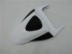 2007-2008 Honda CBR600RR Bike Fairings - White Glossy Black