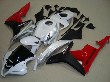 Shop 2007-2008 Honda CBR600RR Motorcycle Fairings - White Silver Red Glossy Black