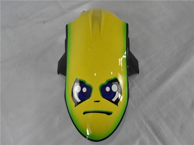 2007-2008 Kawasaki ZX6R Motorcycle Fairings - Blue Shark