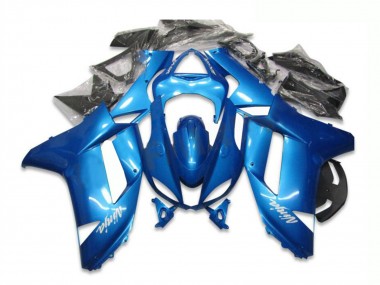 Shop 2007-2008 Kawasaki ZX6R Motorcycle Fairing - Blue