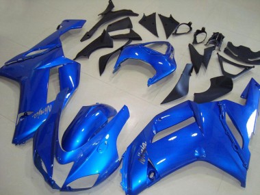 Shop 2007-2008 Kawasaki ZX6R Abs Motorcycle Fairings - Blue