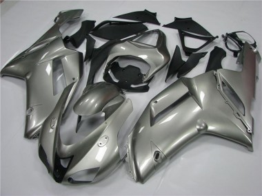 Shop 2007-2008 Kawasaki ZX6R Motorcycle Fairings - Grey