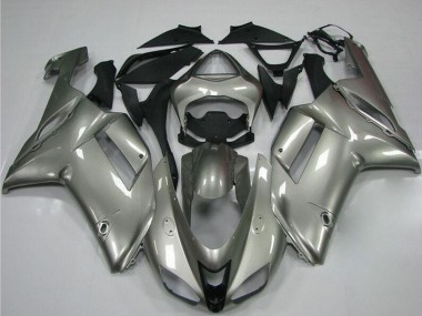 Shop 2007-2008 Kawasaki ZX6R Motorcycle Fairings - Grey
