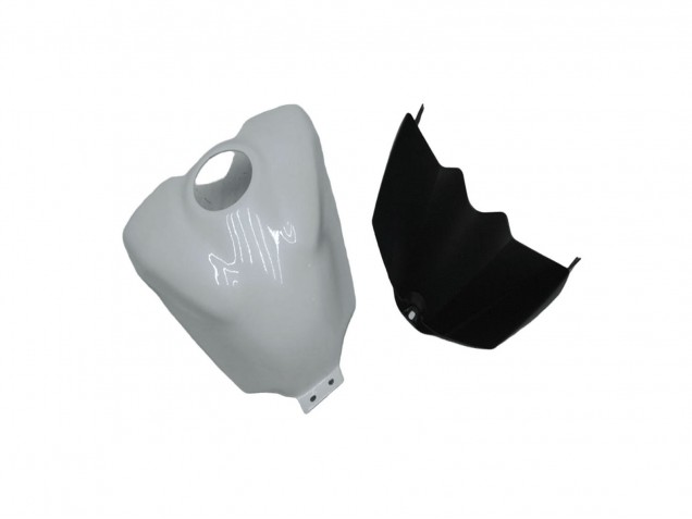 2007-2008 Yamaha YZF R1 Motorcycle Fairing - White Matte Black
