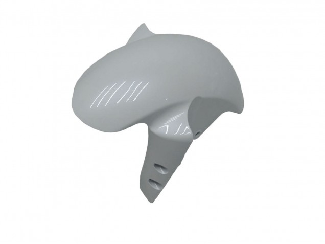 2007-2008 Yamaha YZF R1 Motorcycle Fairing - White Matte Black