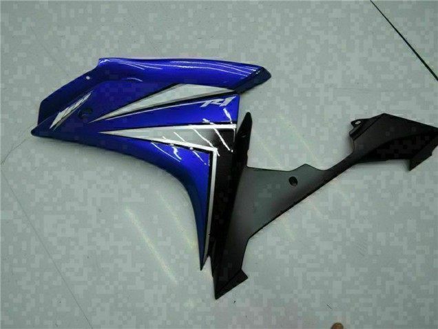 2007-2008 Yamaha YZF R1 Motorcycle Fairing - Blue White Black