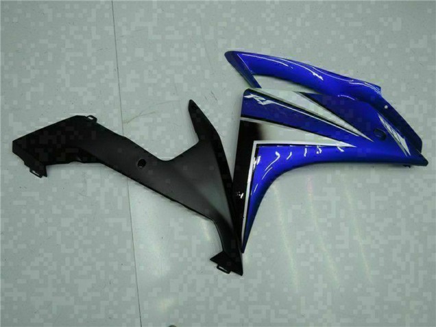 2007-2008 Yamaha YZF R1 Motorcycle Fairing - Blue White Black