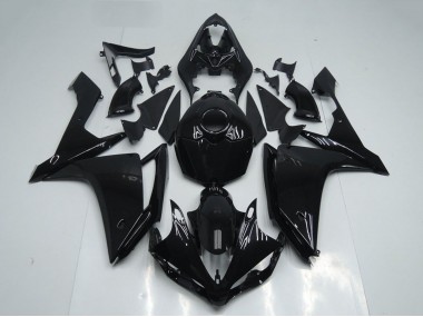 Shop 2007-2008 Yamaha YZF R1 Motorcycle Fairings - Glossy Black
