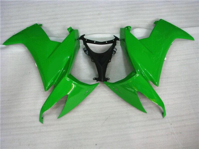 2008-2010 Kawasaki ZX10R Motorcycle Fairing Kits - Green Black