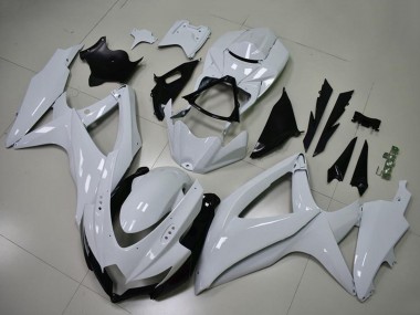 Shop 2008-2010 Suzuki GSXR 600/750 Motorcycle Fairings - Glossy White