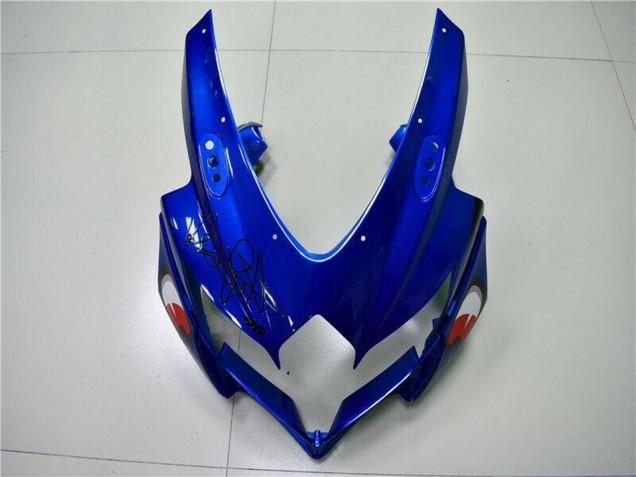 2008-2010 Suzuki GSXR 600/750 Motorcycle Fairings - Blue Yellow Shark