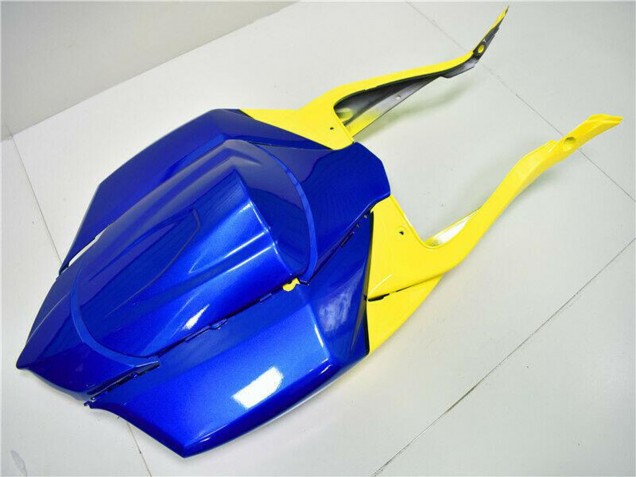 2008-2010 Suzuki GSXR 600/750 Motorcycle Fairings - Blue Yellow Shark