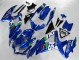 2008-2010 Suzuki GSXR 600/750 Motorcycle Fairings - Blue White Green Black
