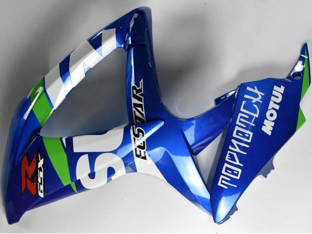 2008-2010 Suzuki GSXR 600/750 Motorcycle Fairings - Blue White Green Black