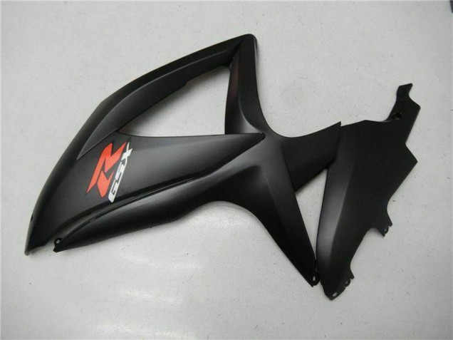 2008-2010 Suzuki GSXR 600/750 Motorcycle Fairings - Matte Black Red