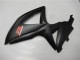 2008-2010 Suzuki GSXR 600/750 Motorcycle Fairings - Matte Black Red