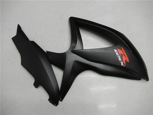 2008-2010 Suzuki GSXR 600/750 Motorcycle Fairings - Matte Black Red
