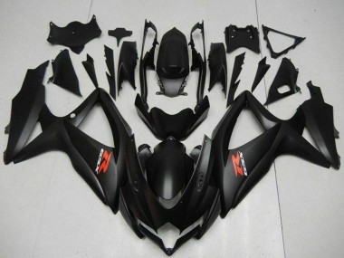 Shop 2008-2010 Suzuki GSXR 600/750 Motorcycle Fairings - Matte Black Red