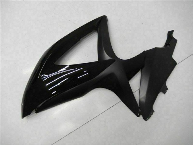 2008-2010 Suzuki GSXR 600/750 Motorcycle Fairings - Glossy Black Matte Black