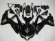 2008-2010 Suzuki GSXR 600/750 Motorcycle Fairings - Glossy Black Matte Black