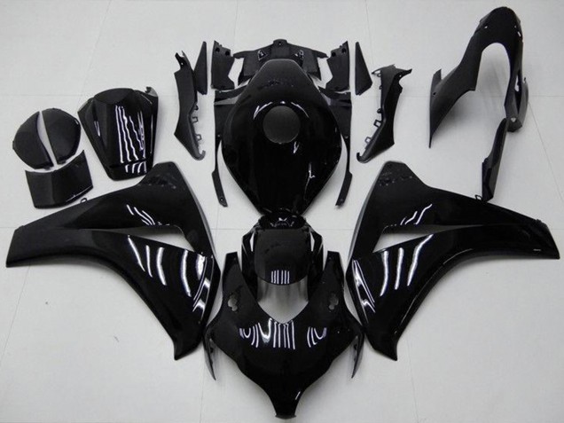 2008-2011 Honda CBR1000RR Motorcycle Fairing Kits - Glossy Black