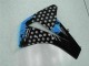 2008-2011 Honda CBR1000RR Motorcycle Fairing - White Blue Glossy Black