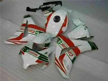 Shop 2008-2011 Honda CBR1000RR Motorcycle Fairings - White Red Green Castrol