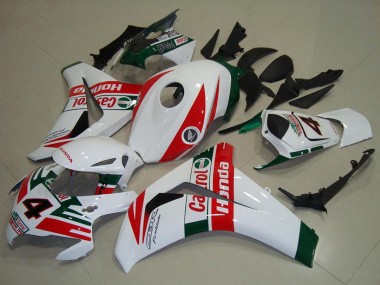 Shop 2008-2011 Honda CBR1000RR Motorcycle Fairings - White Red Dark Green Castrol