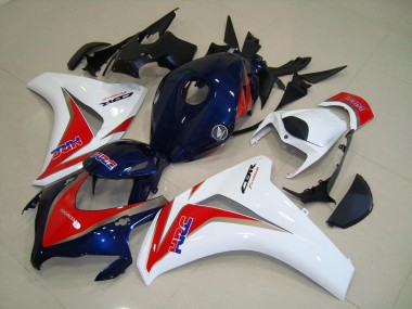 Shop 2008-2011 Honda CBR1000RR Motorcycle Fairings - White Red Blue HRC