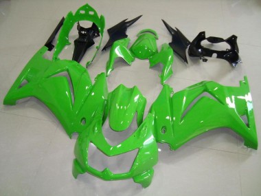 Shop 2008-2012 Kawasaki ZX250R Motorcycle Fairings - Green