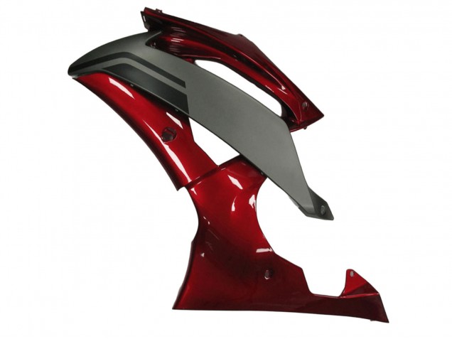 2008-2016 Yamaha YZF R6 Motorcycle Fairings - Red Grey