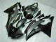 2008-2016 Yamaha YZF R6 Motorcycle Fairings - Grey Matte Black