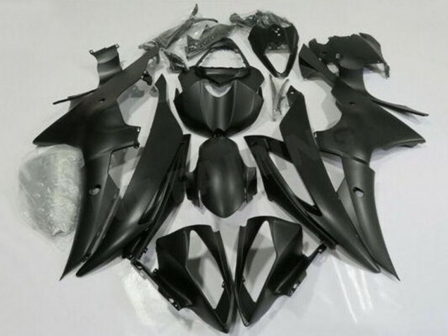 2008-2016 Yamaha YZF R6 Motorcycle Fairings - Matte Black