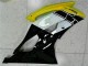 2008-2016 Yamaha YZF R6 Motorcycle Fairings - Yellow White Glossy Black