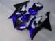 2008-2016 Yamaha YZF R6 Motorcycle Fairings - White Blue Matte Black