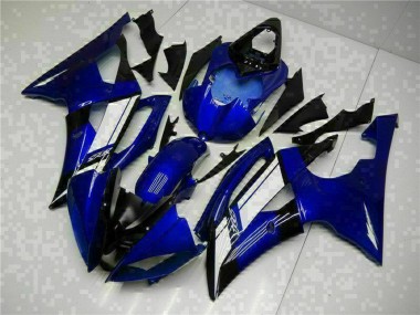 Shop 2008-2016 Yamaha YZF R6 Motorcycle Fairings - Blue White