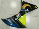 2009-2011 Yamaha YZF R1 Motorcycle Fairings - Blue Yellow Shark