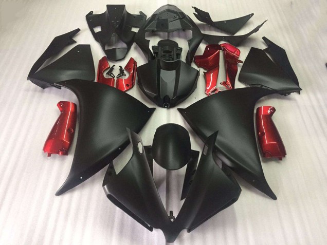 2009-2011 Yamaha YZF R1 Motorcycle Fairings - Matte Black
