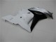 2009-2012 Honda CBR600RR Motorcycle Fairing - White Grey Matte Black