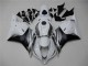 2009-2012 Honda CBR600RR Motorcycle Fairing - White Grey Matte Black