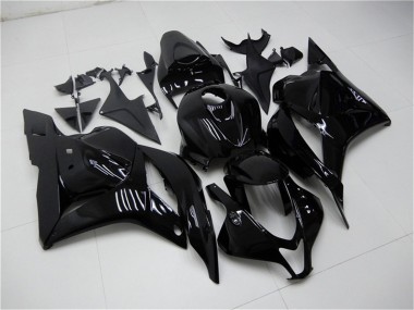 Shop 2009-2012 Honda CBR600RR Motorcycle Fairing Kits - Glossy Black