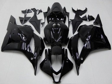 Shop 2009-2012 Honda CBR600RR Motorcycle Fairing Kits - Glossy Black