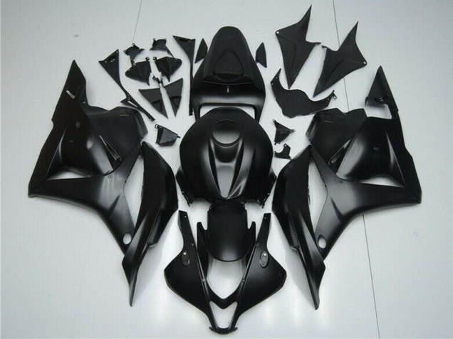 2009-2012 Honda CBR600RR Motorcycle Fairings - Matte Black