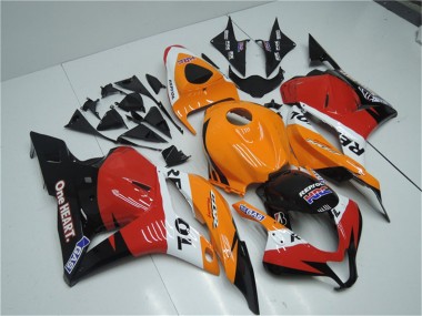 Shop 2009-2012 Honda CBR600RR Full Motorcycle Fairing Kits - Orange White Red Glossy Black Repsol