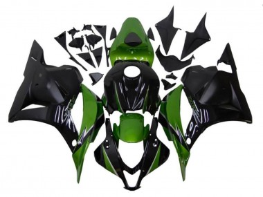 Shop 2009-2012 Honda CBR600RR Motorcycle Fairings - Black Green