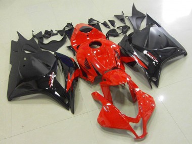 Shop 2009-2012 Honda CBR600RR Motorcycle Fairings - Red Glossy Black Matte Black OEM Style